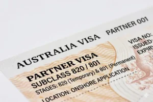 partner visa australia subclass 820 801 relationship application