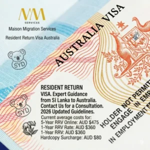 resident return visa australia cost subclass 155 and 157 visa fees Australia